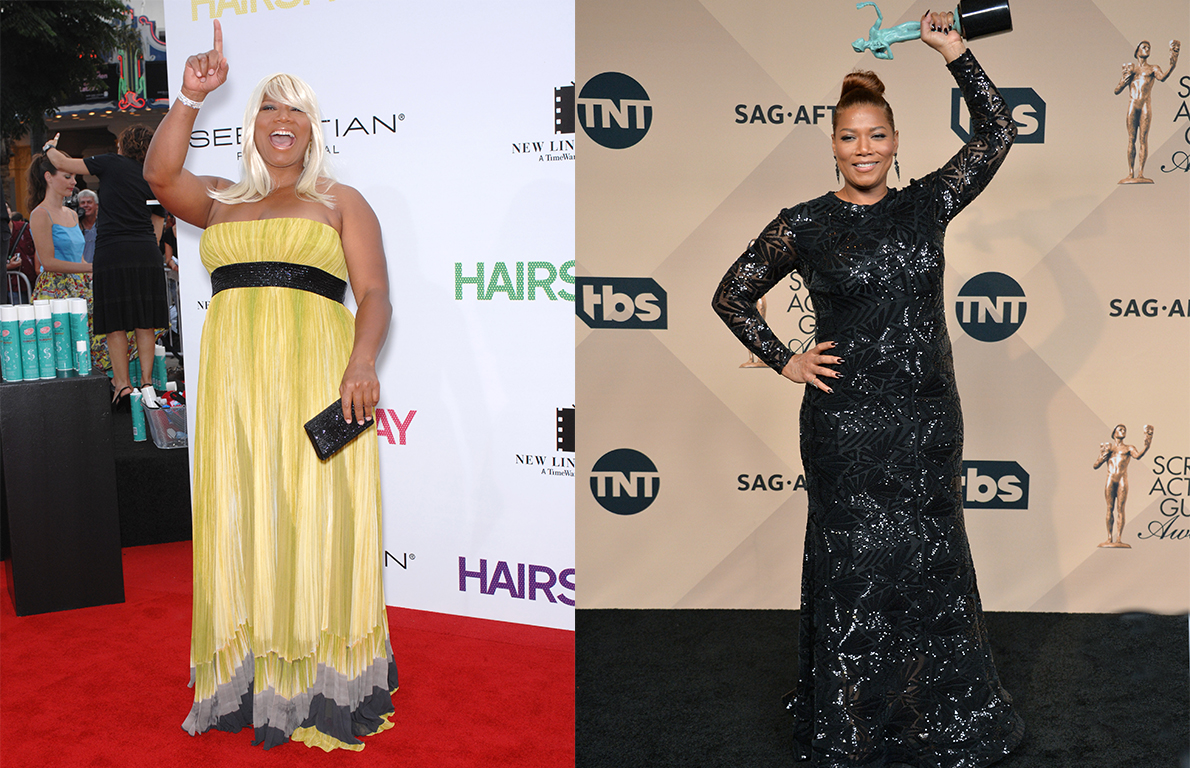 Queen Latifah from The 15 Most Inspiring Celebrity Weight Loss Stories